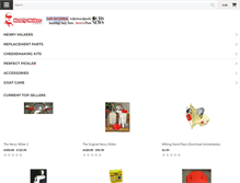 Tablet Screenshot of henrymilker.com